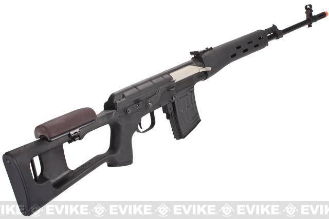 CYMA Standard Full Metal SVD Dragunov Airsoft AEG Sniper Rifle w/ Synthetic Furniture (Package: Gun Only)