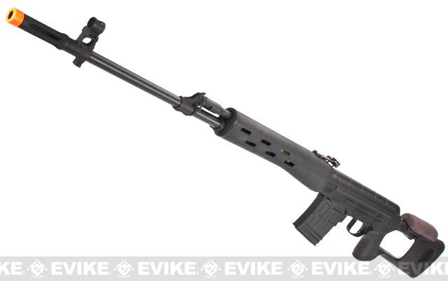 CYMA Standard Full Metal SVD Dragunov Airsoft AEG Sniper Rifle w/ Synthetic Furniture (Package: Gun Only)